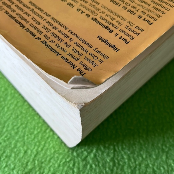 World Masterpieces Norton Anthology Expanded Edition In One Volume - Picture 5 of 16